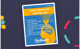 Area, Perimeter, Volume | Academic Workbook