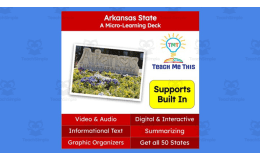 Arkansas: A Micro-Learning Deck | Digital Geography Lesson