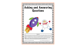 Asking and Answering Questions Activity