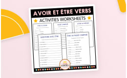 Être and Avoir Worksheets – 11 Grammar Activities