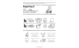 B-L Learning Consonant Sounds Printable Workbook