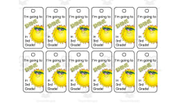 Back to School Brag Tag Sampler