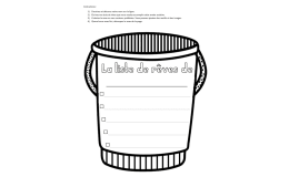 Back to School Bucket List (French Version)