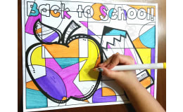 Back to School Coloring Page