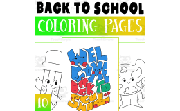 Back to school Coloring Pages Worksheet Activity