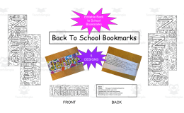 Back To School Personalized SEL Bookmarks!