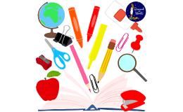 Back to School Clip Art – Classroom Supplies Pack