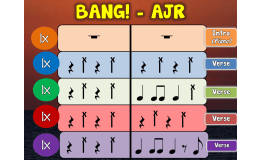 BANG! (Clean version), AJR - BUCKET DRUMMING!