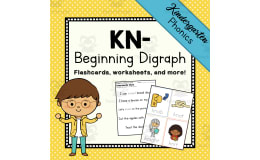 Beginning Digraph: KN- Activity Packet | Printable Resources Digraphs