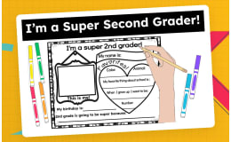 Beginning of the Year 2nd Grade Activity