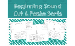 Beginning Sound Cut and Paste Sort
