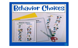 Behavior Choices Worksheet