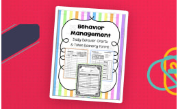 Behavior Management Charts and Forms