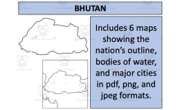Bhutan Map Resources