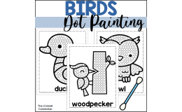 Bird Dot Painting - A Fine Motor Art Activity