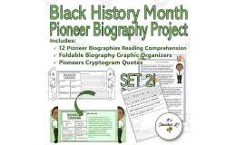 Black History Month Juneteenth READING GRAPHIC ORGANIZER 4 5 6 SET 2
