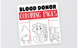Blood Donor Colouring Pages – Worksheet Activity