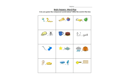 Brain Teasers – Word Play Compound Word Puzzles