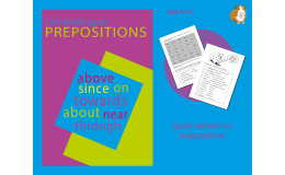 Brush Up On Using Prepositions (9-14 years)