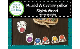 Build A Caterpillar Sight Word - Primer (Dolch)