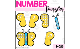 Butterfly Number Puzzles 1-20