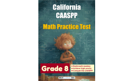 California CAASPP Math Practice Test for Grade 8
