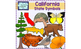 California State Symbols: Illustration Sheet