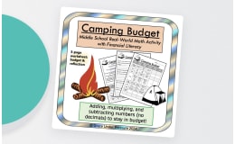 Camping Budget Project – Grades 5–8 Math + Finance