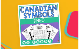 Canada Bingo (40 Cards, 8 Ways to Win)
