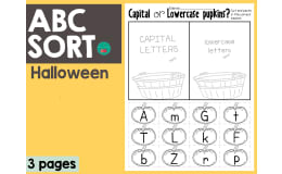 Capital or Lowercase Pumpkins