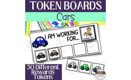 Cars Token Boards – Behavior Management Visual Set
