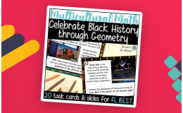 Celebrate Black History through Geometric Reasoning - 4th Grade Florida BEST Standards MA.4.GR.1 & 2
