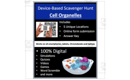 Cell Organelles - Device-Based Scavenger Hunt Activity - Let the Hunt begin!