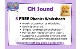 CH: Consonant Digraphs Phonics Worksheets