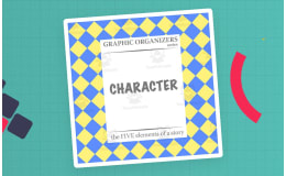 CHARACTER: The FIVE Elements of a Story Graphic Organizers