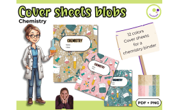 Chemistry Binder Covers – Templates for Classroom Use