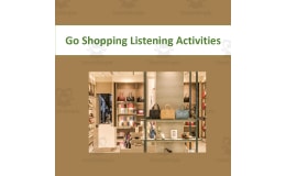 Chinese: Go Shopping Listening Activities