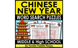 Chinese Lunar New Year Wordsearch Puzzles