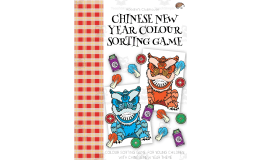 Chinese New Year Color Sorting Activity