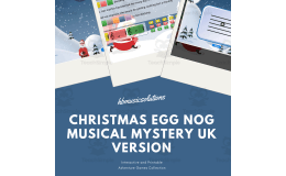 Christmas Egg Nog Musical Mystery - UK Version