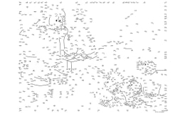 Christmas Eve Extreme Dot-to-Dot – 772 Dots