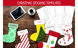 Christmas Templates, Christmas Tree Activity, Coloring Crafts for Kids
