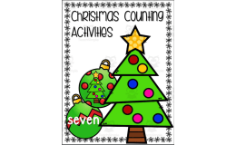 Christmas Tree Math - Counting Book