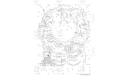 Christmas Wreath Dot-to-Dot / Connect the Dots PDF