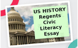 Civic Literacy Essay for Week 20, Regents US History