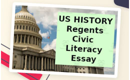 Civic Literacy Essay for Week 40, Regents US History
