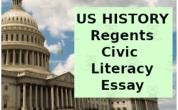 Civic Literacy Essay for Week 40, Regents US History