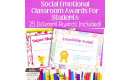 Classroom SEL Awards – Recognizing Student Growth