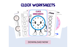 Clock Worksheets
