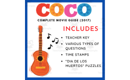 Coco (2017): Movie Guide, Puzzles, and "Día de los Muertos"